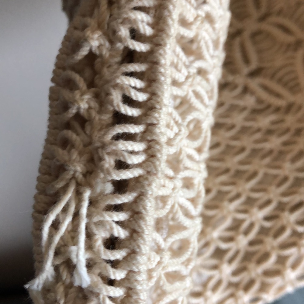 Vintage macrame handbag - Picture 14 of 17